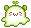 cute green ghost